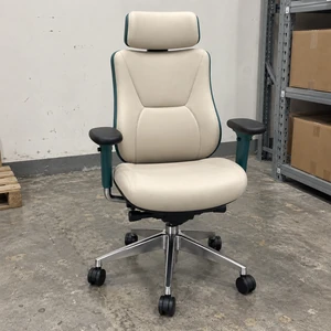 Office chair product input, front view