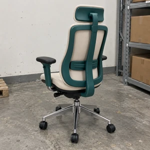 Office chair product input, back view